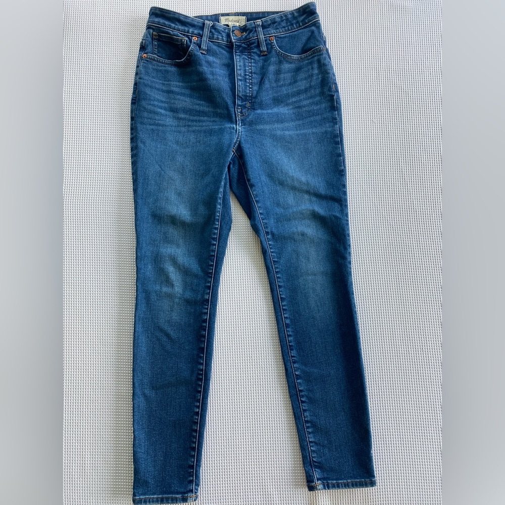 Madewell Women's Skinny Jeans in Deep Blue